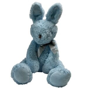 Furrifriends Kids Preferred Bunny Rabbit plushie sewn eyes Baby Boy Lovey 14"